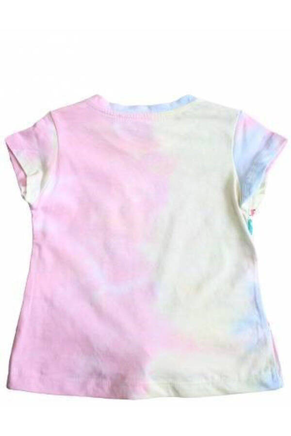 Cichlid Organic Cotton Baby Girl Glitter Print Lace-Up T-Shirt - 2