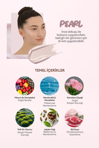 Cilt Ile Bütünleşen Kalıcı Likit Aydınlatıcı Juicy-pang Water Highlighter (PK01) - 3