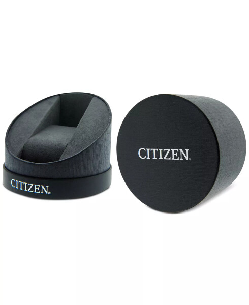 Citizen Eco-Drive Erkaklar uchun LTR jigarrang teri qayishli soat 45 mm - 6