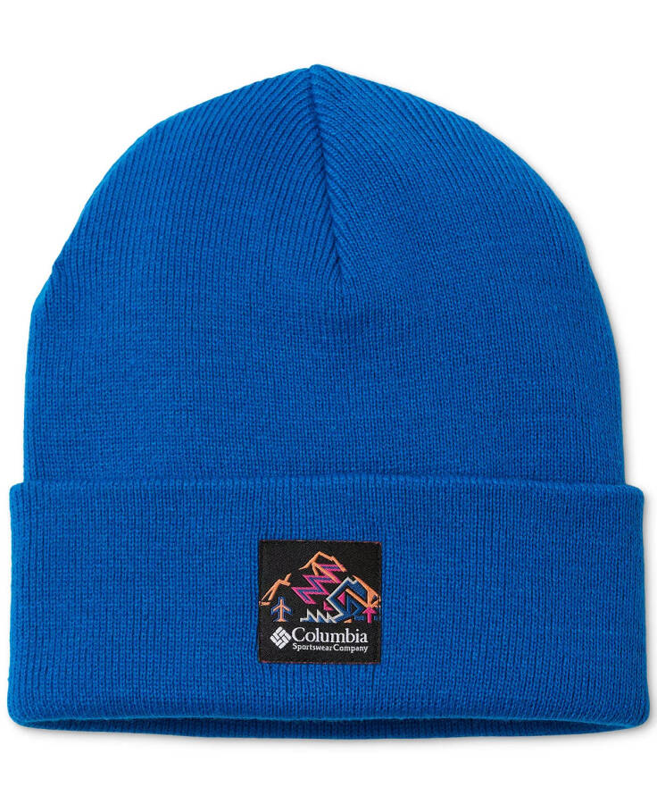 City Trek Heavyweight Knit Beanie Bright Indigo - 1