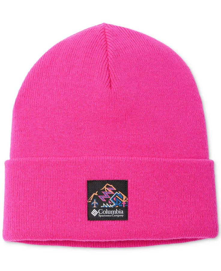 City Trek Heavyweight Knit Beanie Fuchsia Fizz, H - 1