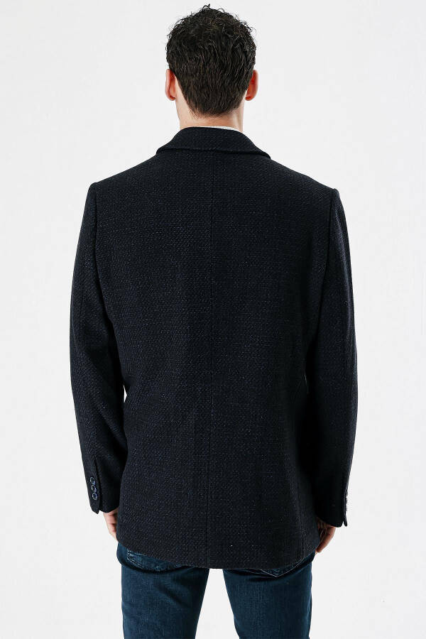 Classic, comfortable fit, oversized, wool coat. - 4