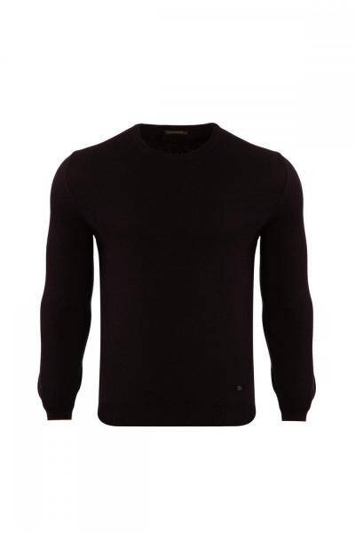 Classic Fit Basic Crew Neck Sweater - 3