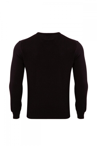 Classic Fit Basic Crew Neck Sweater - 2