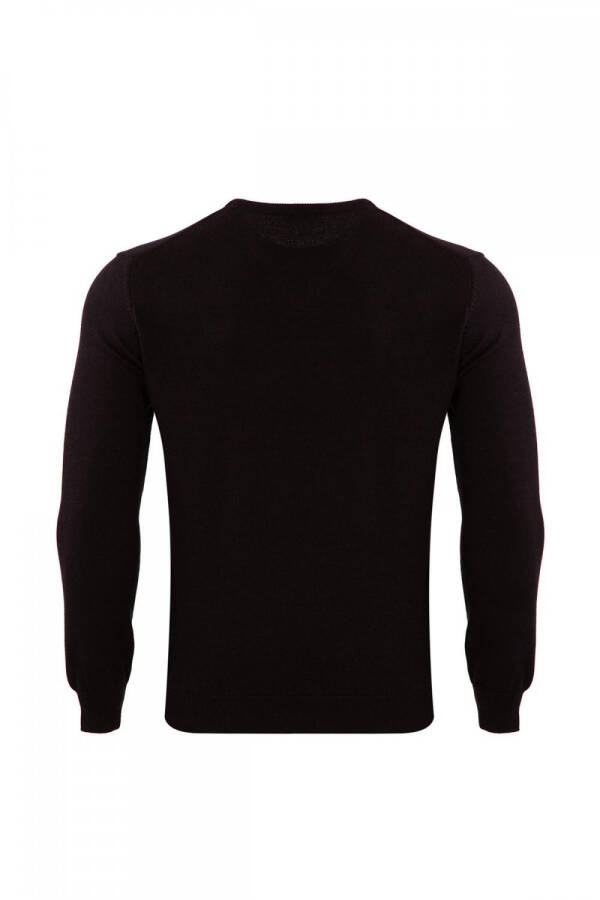 Classic Fit Basic Crew Neck Sweater - 2