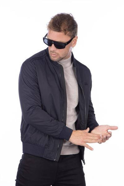 Classic Fit Bomber Collar Seasonal Jacket - 7