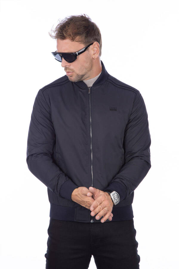 Classic Fit Bomber Collar Seasonal Jacket - 2