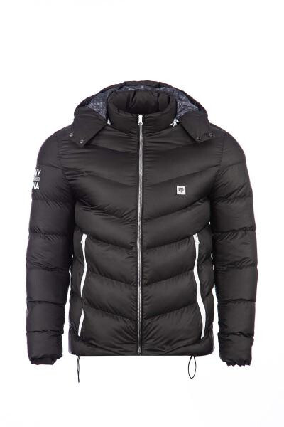 Classic Fit Hooded Puffer Jacket - 5