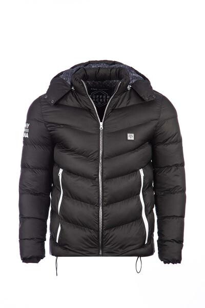 Classic Fit Hooded Puffer Jacket - 6