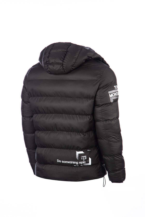 Classic Fit Hooded Puffer Jacket - 4