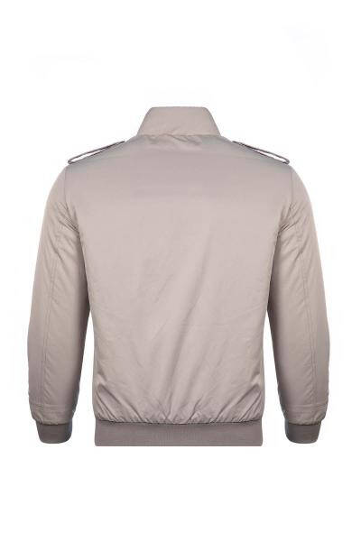 Classic Fit Stand Collar Pocket Detail Jacket - 11