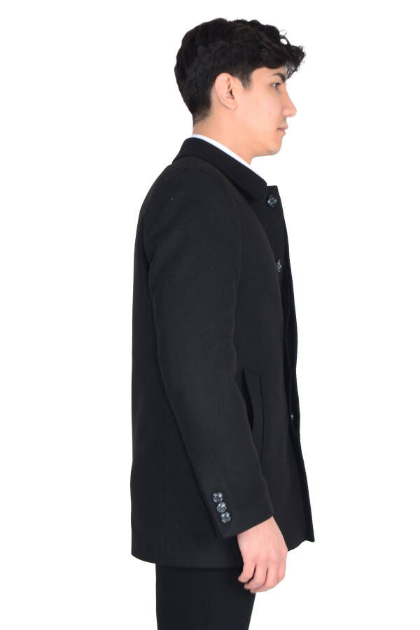 Classic men's cashmere coat - 10