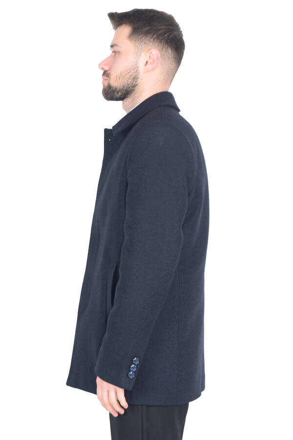 Classic men's cashmere coat - 13