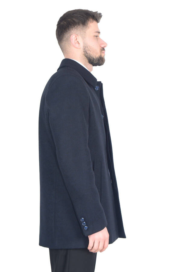 Classic men's cashmere coat - 15