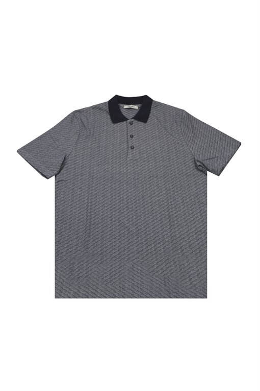 Classic Pattern - Regular Fit Series T-Shirt-Jakamen Polo Collar Series - 3