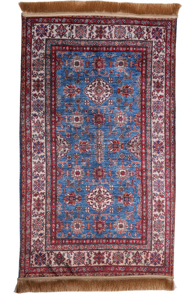 Classic patterned prayer rug with digital printing. - 2