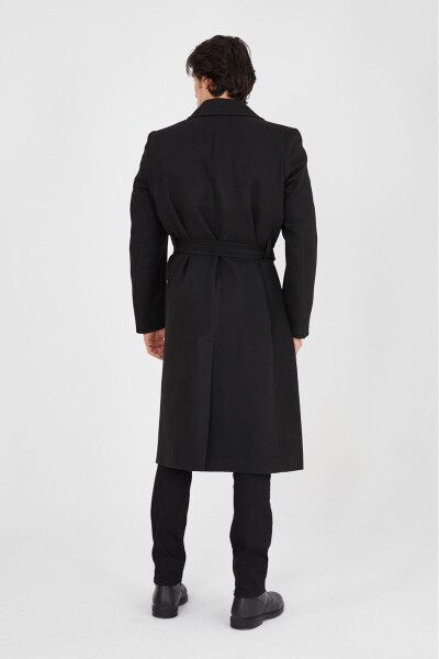 Classic Regular Classic Cut High Quality Overcoat Black Regular Limited Edition - 4