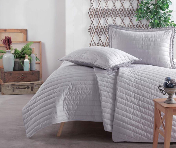 Clasy Double Bedspread Pedra V2 Grey - 5