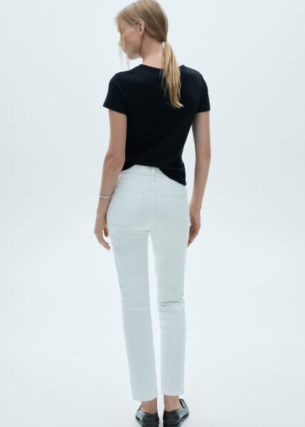 Claudia skinny crop jeans - White - 2