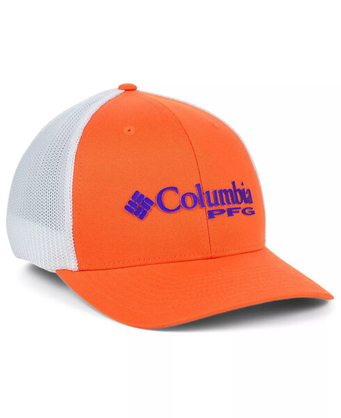 Clemson Tigers PFG Stretch Fitted Cap Orange/White - 3