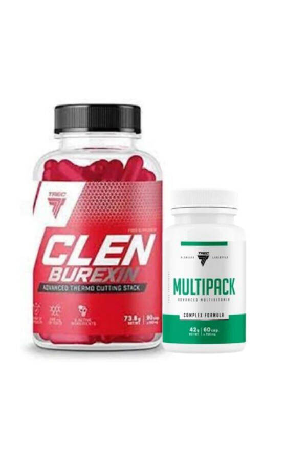 Clen Burexin 90 Capsules - Multivitamin 60 Capsules - 1