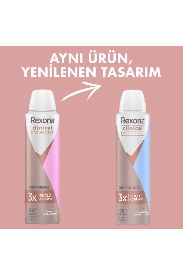 Clinical Protection Kadın Sprey Deodorant Confidence 96 Saat Koruma 150 ml - 19