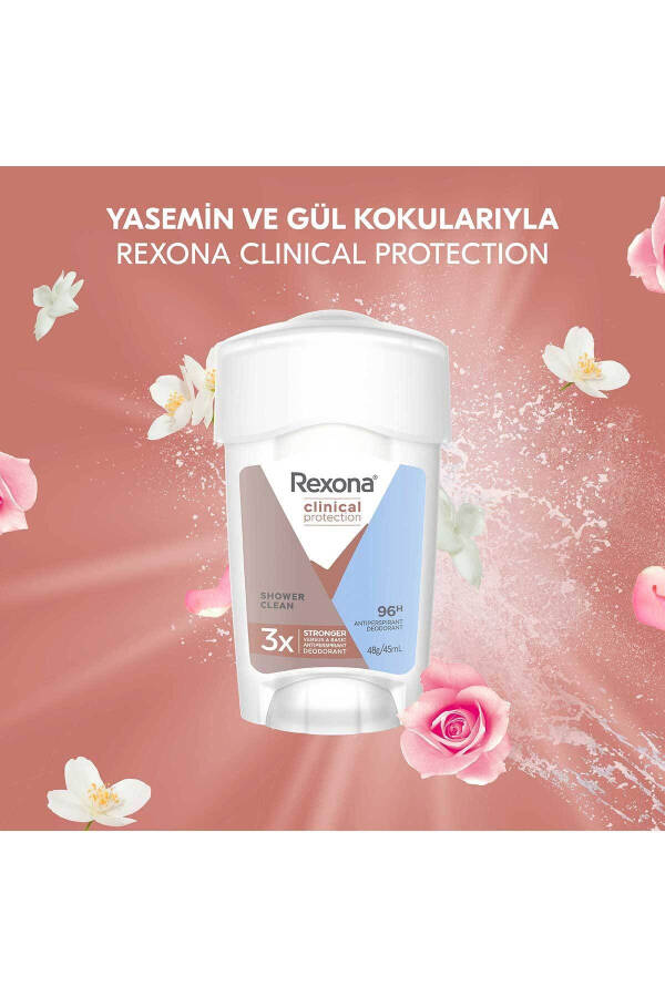 Clinical Protection Kadın Stick Deodorant Shower Clean 45 ml - 6