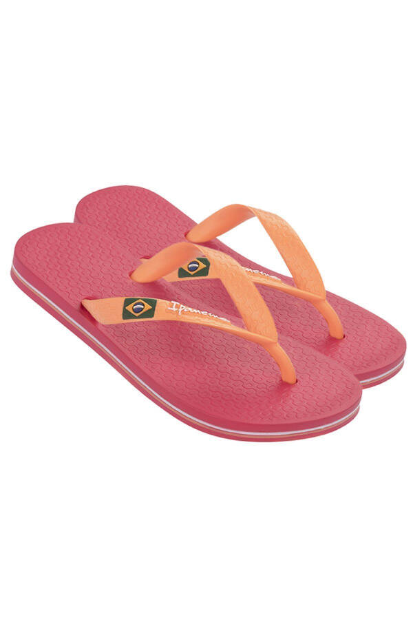 Cls Brasil Iı Kids Toe Separator Slippers Orange 25/34 - 8