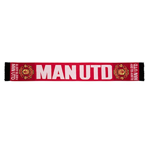 Club Licensed Manchester United 'Glory Glory' Scarf - Red - One Size - 2