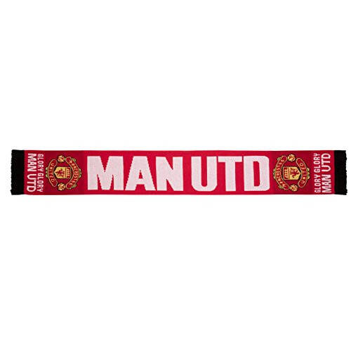 Club Licensed Manchester United 'Glory Glory' Scarf - Red - One Size - 2