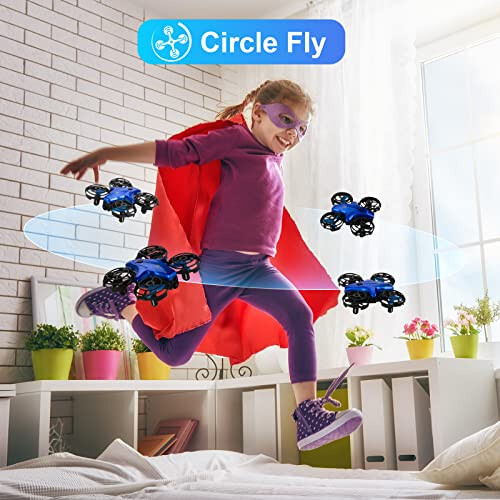 Çocuklar İçin Drone, ACIXX RC Mini Drone Çocuklar ve Başlangıç Seviyesi İçin, Başsız Modlu RC Quadcopter, 3D Çevirmeli Küçük Helikopter, Otomatik Havada Asılı Kalma, Çocuklar İçin Harika Doğum Günü ve Noel Hediyesi - 3