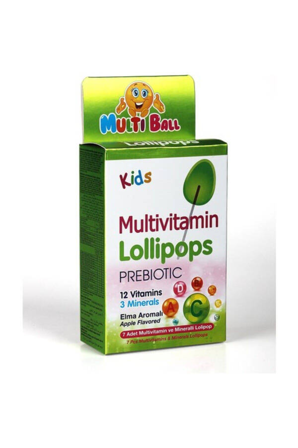 Çocuklar İçin Multivitamin Lollipop Prebiyotik - 1