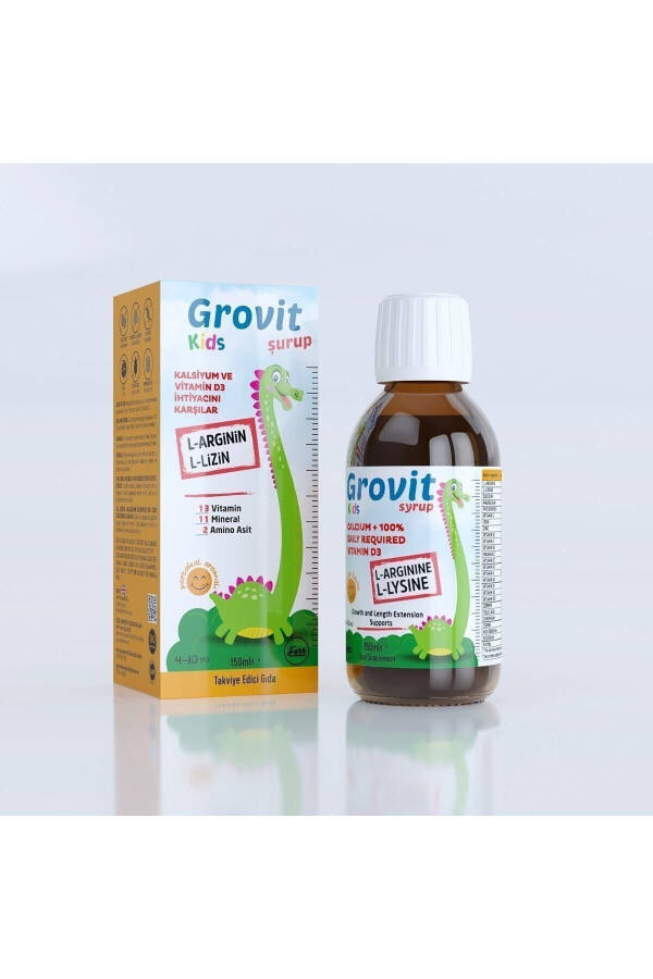 Çocuklar İçin Multivitamin Şurubu 150 Ml Boy Uzamasına Yardımcı Ve İştah Düzenleyici - 11