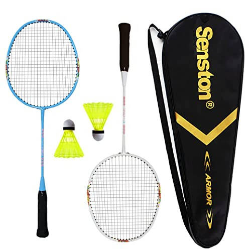 Çocuklar için Senston Badminton Raket Seti, Çocuk Badminton Raket Seti, Açık Hava Raket Spor Oyuncakları - 1