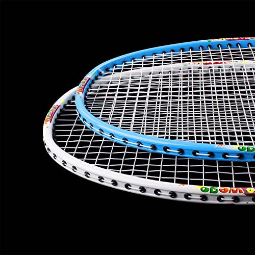 Çocuklar için Senston Badminton Raket Seti, Çocuk Badminton Raket Seti, Açık Hava Raket Spor Oyuncakları - 4