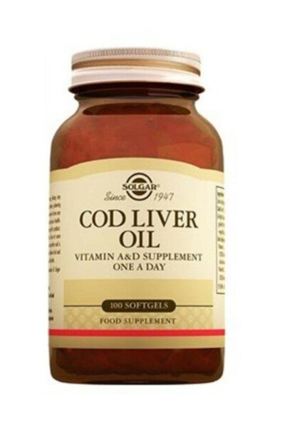 Cod Liver Oil 100 Capsules - 4