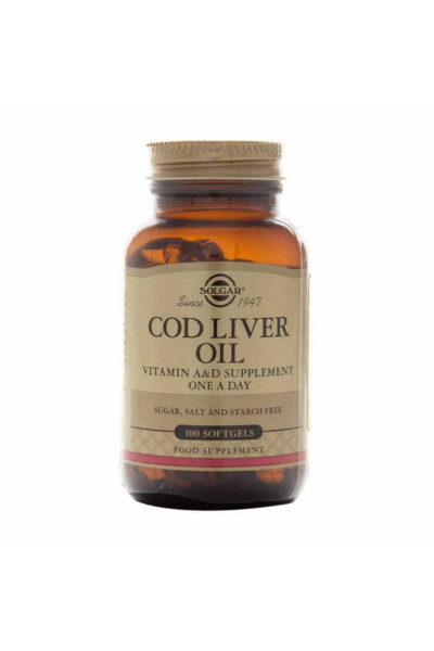 Cod Liver Oil 100 Capsules - 5