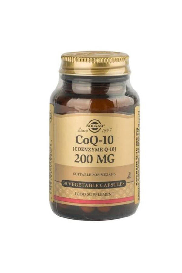 Coenzyme Q-10 200mg 30 Capsules - 1