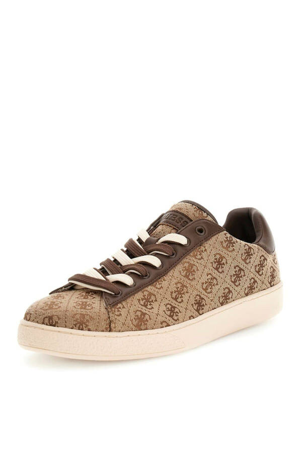 Coffee - Beige Men's Sneaker NOLA - 1