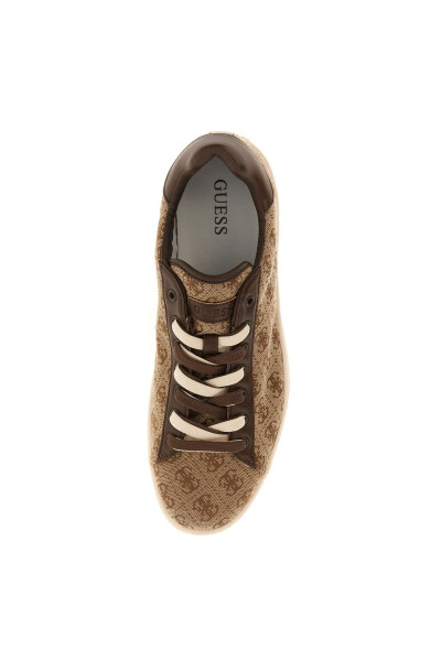 Coffee - Beige Men's Sneaker NOLA - 4