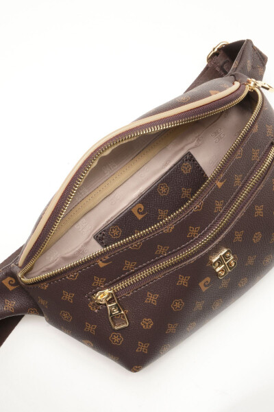 Coffee Monogram Women's Waist Bag 05PO22Y1542 - 10