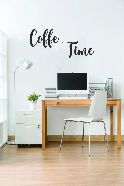 Coffee Time Wooden Wall Sign - 2