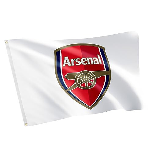 Çöl Kaktüsü Arsenal Bayrağı FC Topçular Futbol 3x5 ft Banner - 1