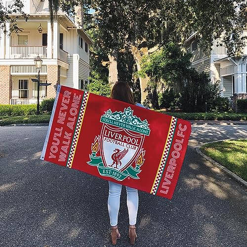 Çöl Kaktüsü Liverpool FC Bayrağı Futbol Kulübü Futbol %100 Polyester İç Mekan Dış Mekan 3x5 fit Bayraklar (Bayrak D) - 8