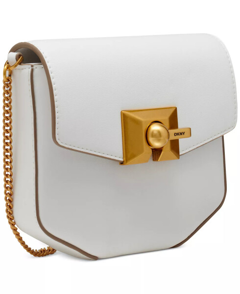 Colette Leather Crossbody Optic White - 4