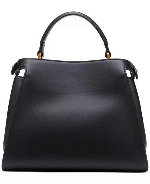 Colette Leather Satchel Black - 3