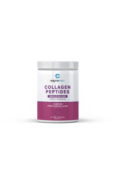 Collagen Peptides / Collagen Hydrolysate Supplement with Hyaluronic Acid and Vitamin C - 4