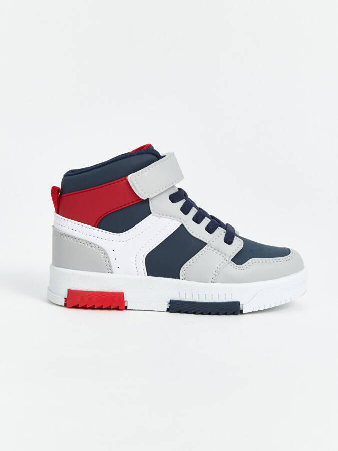 Color Block Ankle-High Boys' Sports Shoes - 2