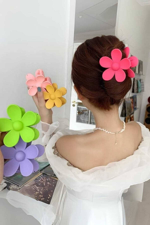 Colorful Women's Hair Clip Set of 5 - 5