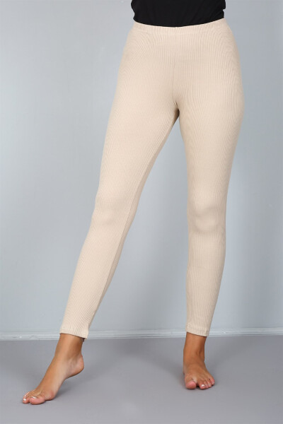 Combed Lycra Corduroy Tights 5908 - 1